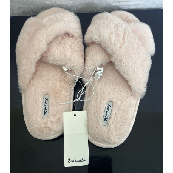 Splendid Women's Slide Slippers Pink Size Small / Medium NEW - Picture 1 of 4